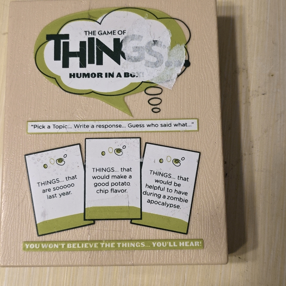 The Game of Things